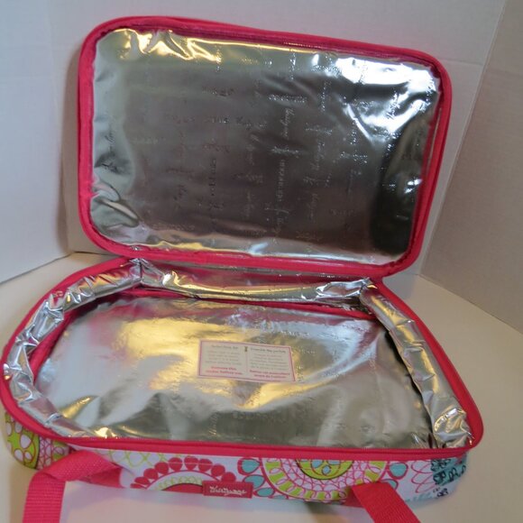 Thirty-One Gifts Perfect Party Thermal Casserole Carrying Case Citrus Medallion - Picture 9 of 10